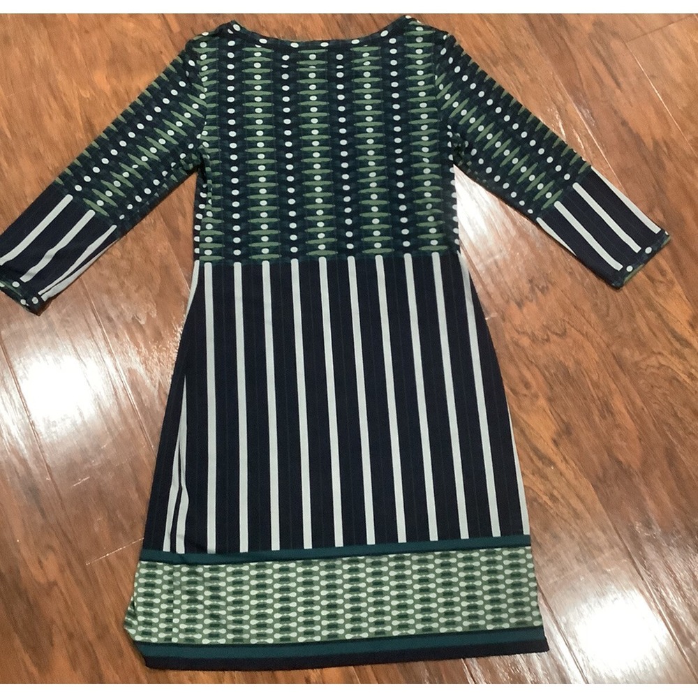 Max Studio green and blueFlowery Dress Size Small